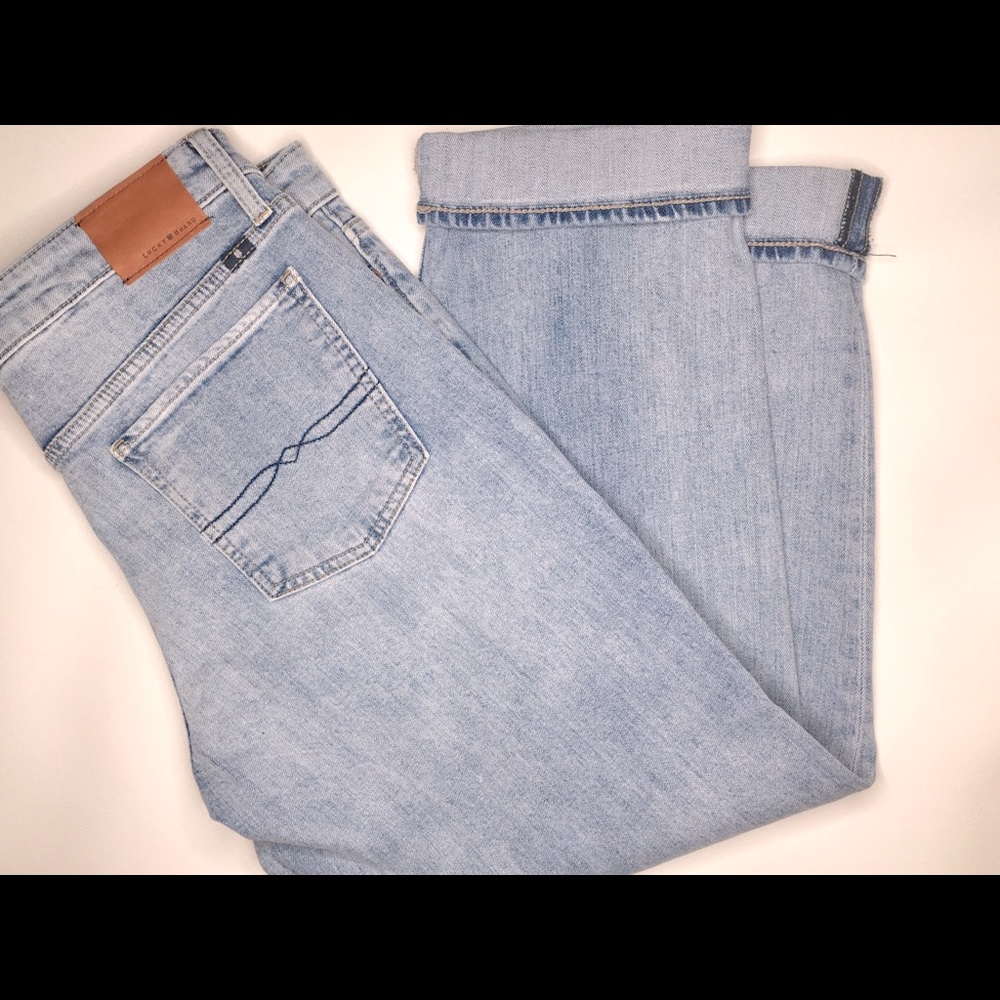 LUCKY BRAND SWEET CROP DENIM JEANS